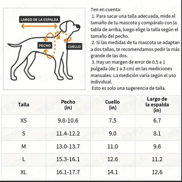 Brand new small dog denim jacket - Picture 5 of 5